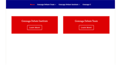 Desktop Screenshot of gonzagadebate.com